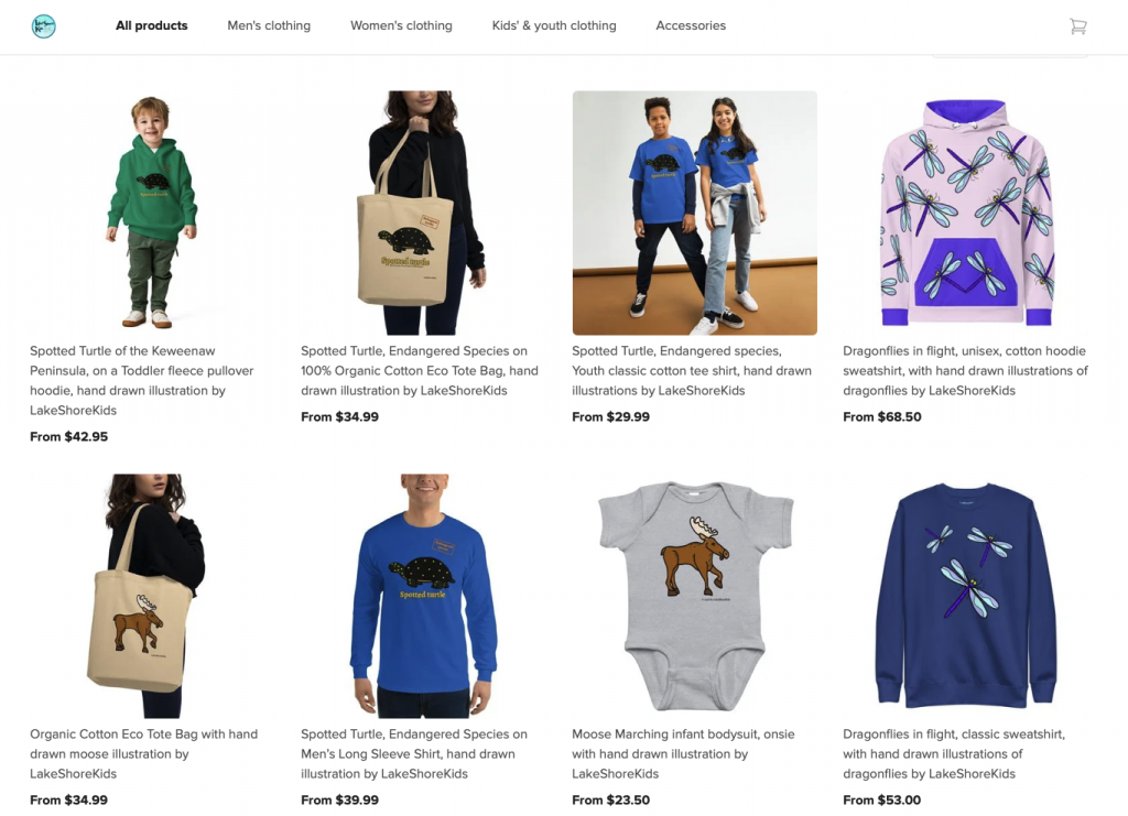 https://lakeshorekids.printful.me